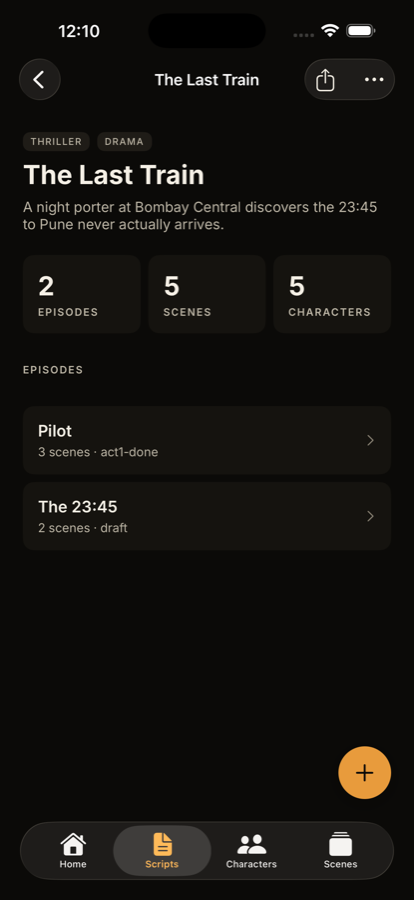 Project detail in Penova